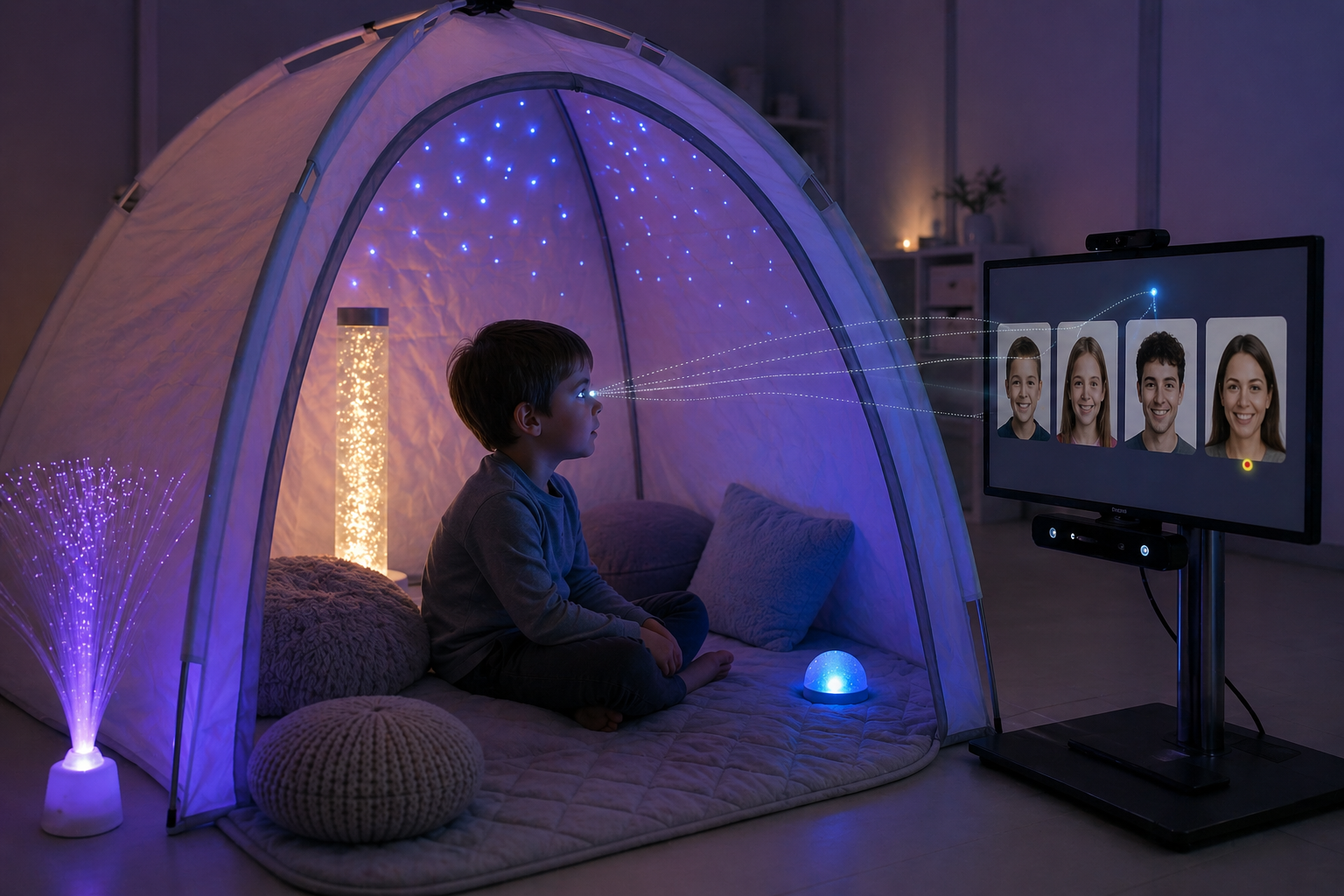 L'Autisme Et Nous - L'analyse du regard d'un enfant permet-elle une détection précoce ?